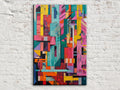 Abstract Brutalism Art - Large Canvas Art | Gallery Wrapped Canvas, Ready to Hang