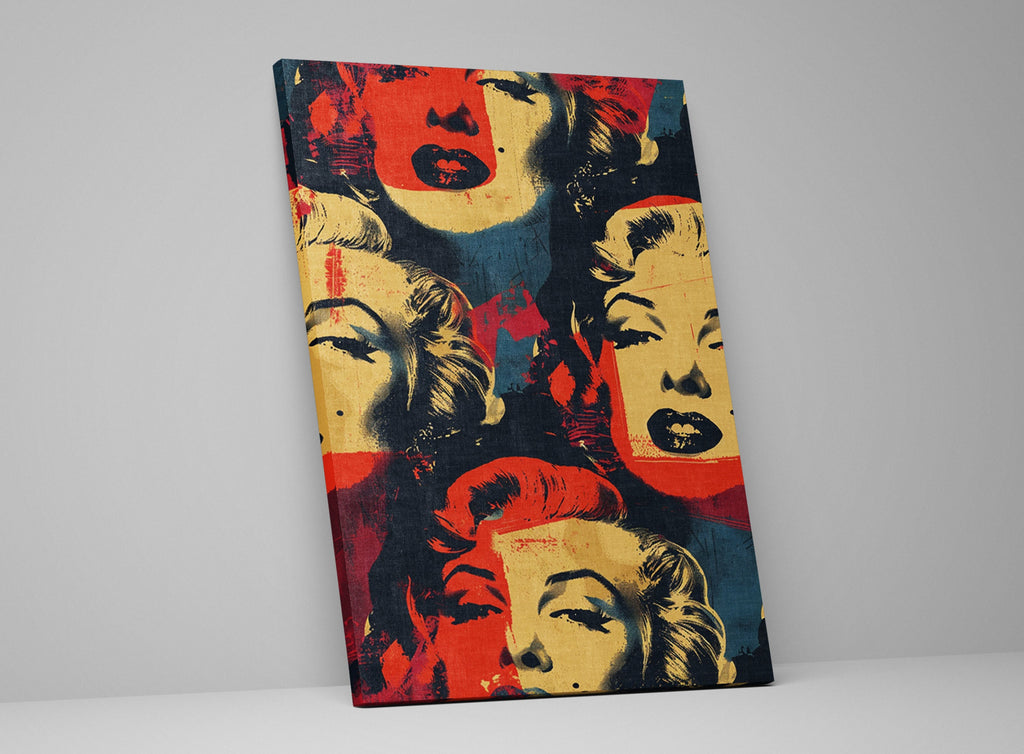 Andy Warhol Marilyn Monroe Pop Art Canvas – Extra Large Gallery Wrapped Print
