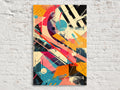 Retro Futurism Canvas – Large Abstract Wall Art | Gallery Wrapped, UV Coated Print