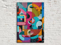 Brutalism Style Art - Large Canvas Art | Gallery Wrapped Canvas Ready to Hang