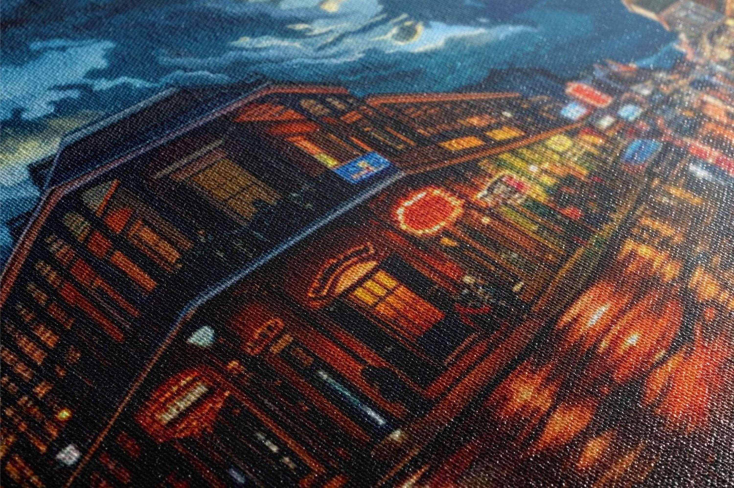 a close up of a picture of a building