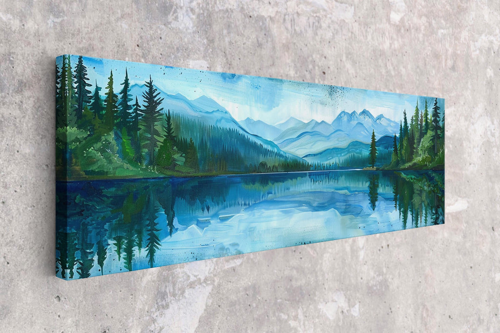 Pacific Northwest Wall Art - Panoramic Landscape Canvas, Framed or Gallery Wrapped