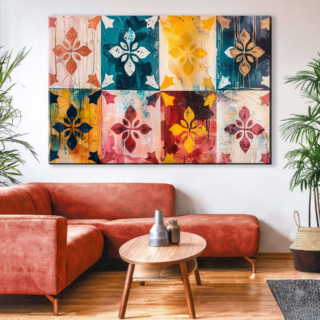 Spanish Colonial Wall Art – Rustic Wall Canvas | Extra Large Gallery Wrapped Canvas