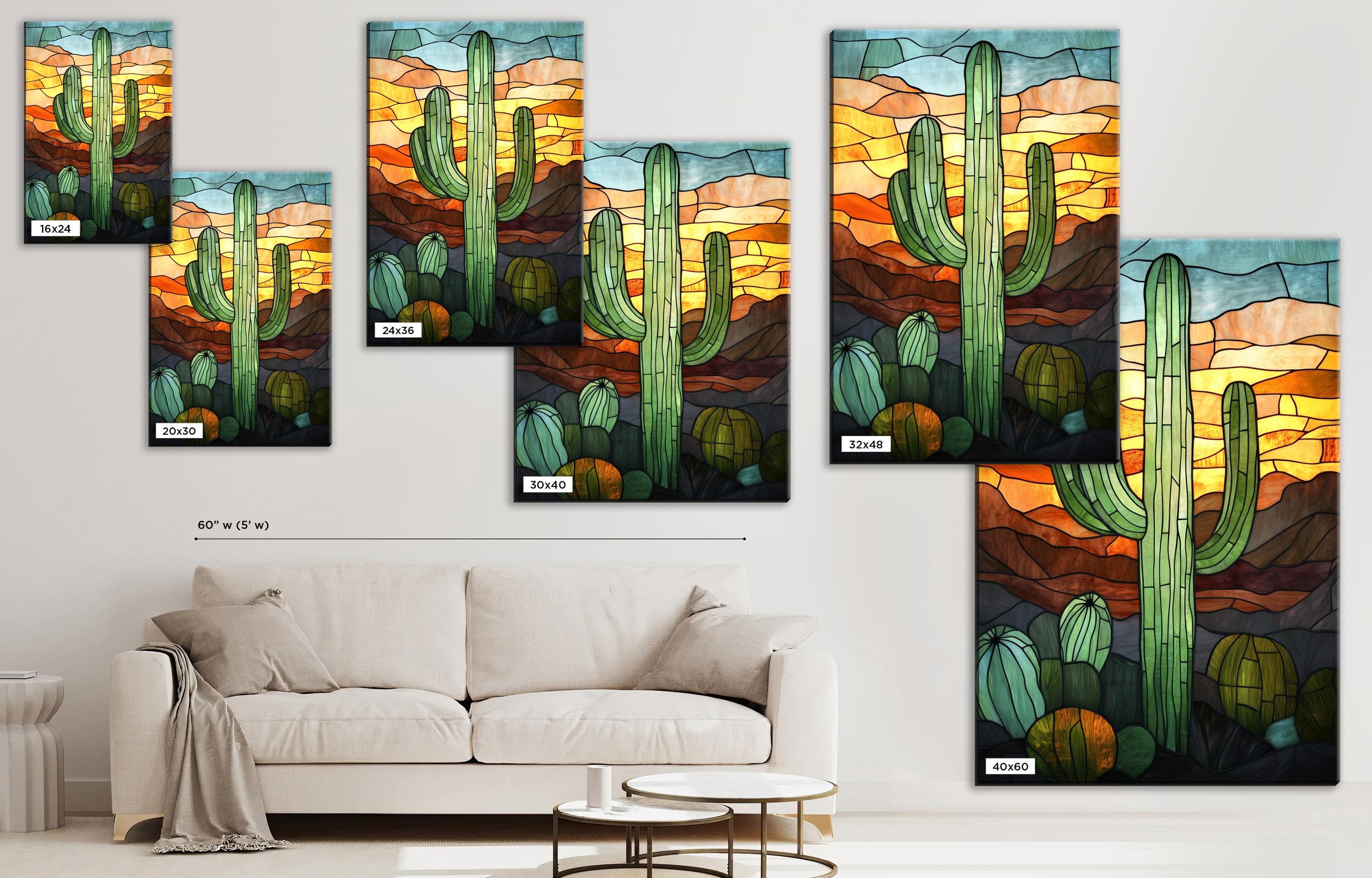 a living room with a couch and a painting on the wall
