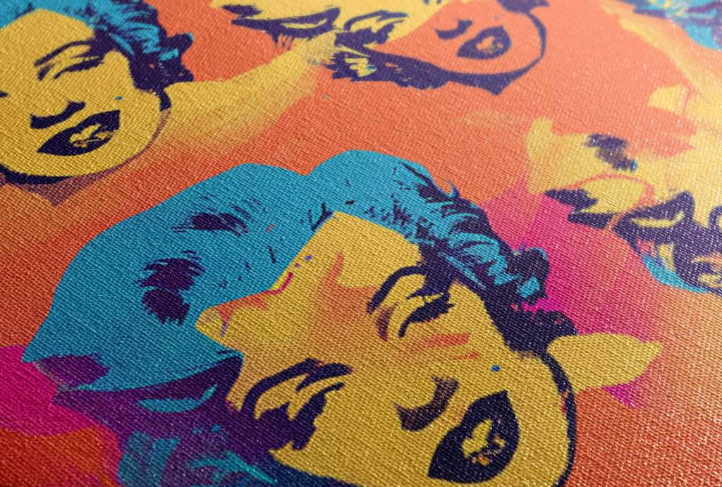 Pop Art Canvas - Marilyn Monroe Art on Gallery Wrapped Canvas, Ready to Hang