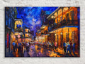 New Orleans Canvas Art – Vibrant NOLA Wall Art | Large Gallery Wrapped Canvas Print