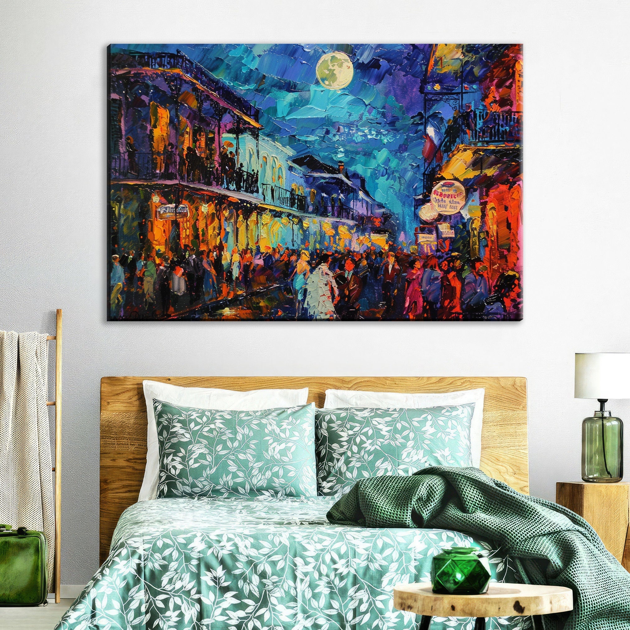 New Orleans Canvas Art – French Quarter Wall Art | Large Gallery Canvas Print