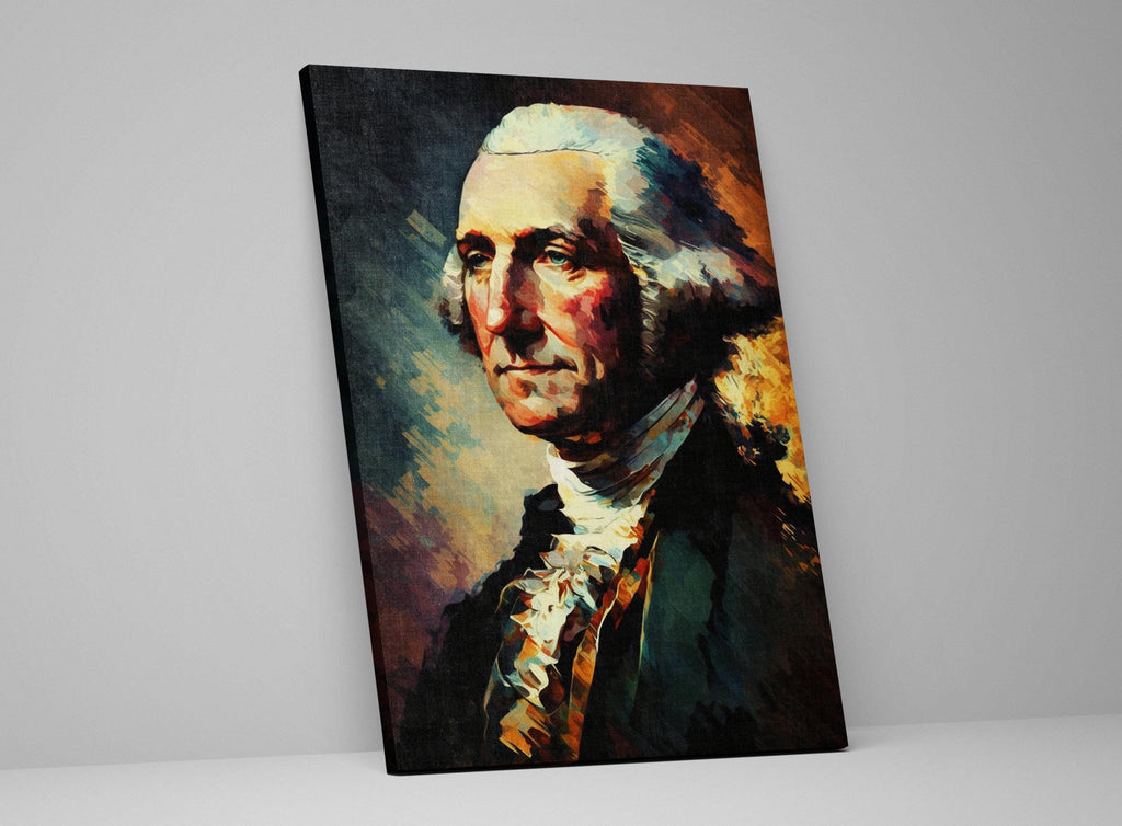 George Washington Canvas Art – Large Patriotic Wall Decor | Colonial Home Decor