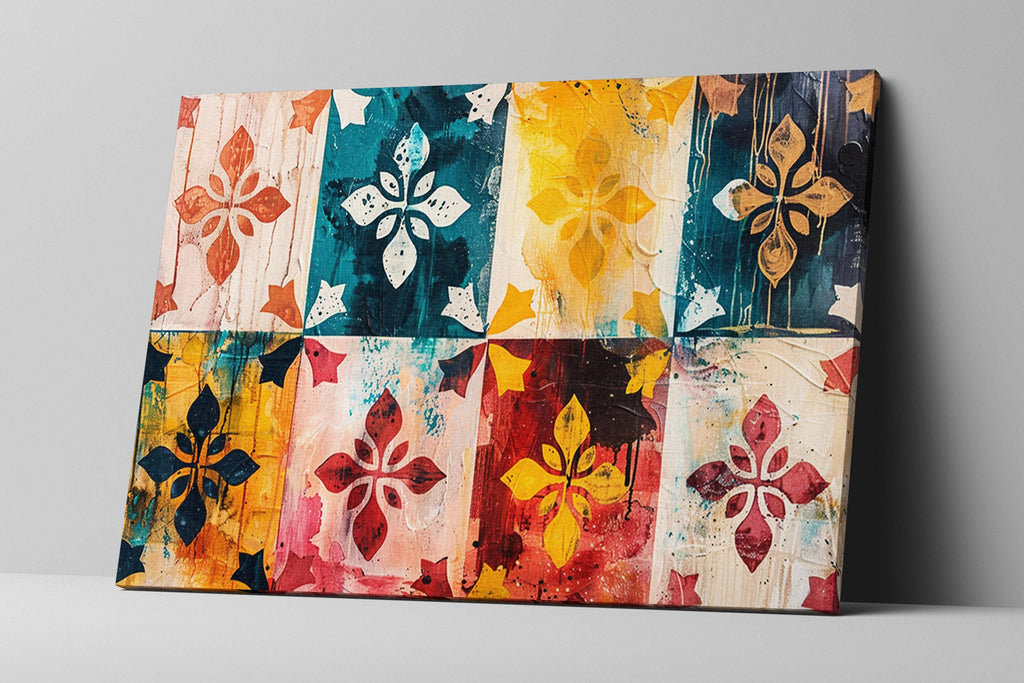 Spanish Colonial Wall Art – Rustic Wall Canvas | Extra Large Gallery Wrapped Canvas