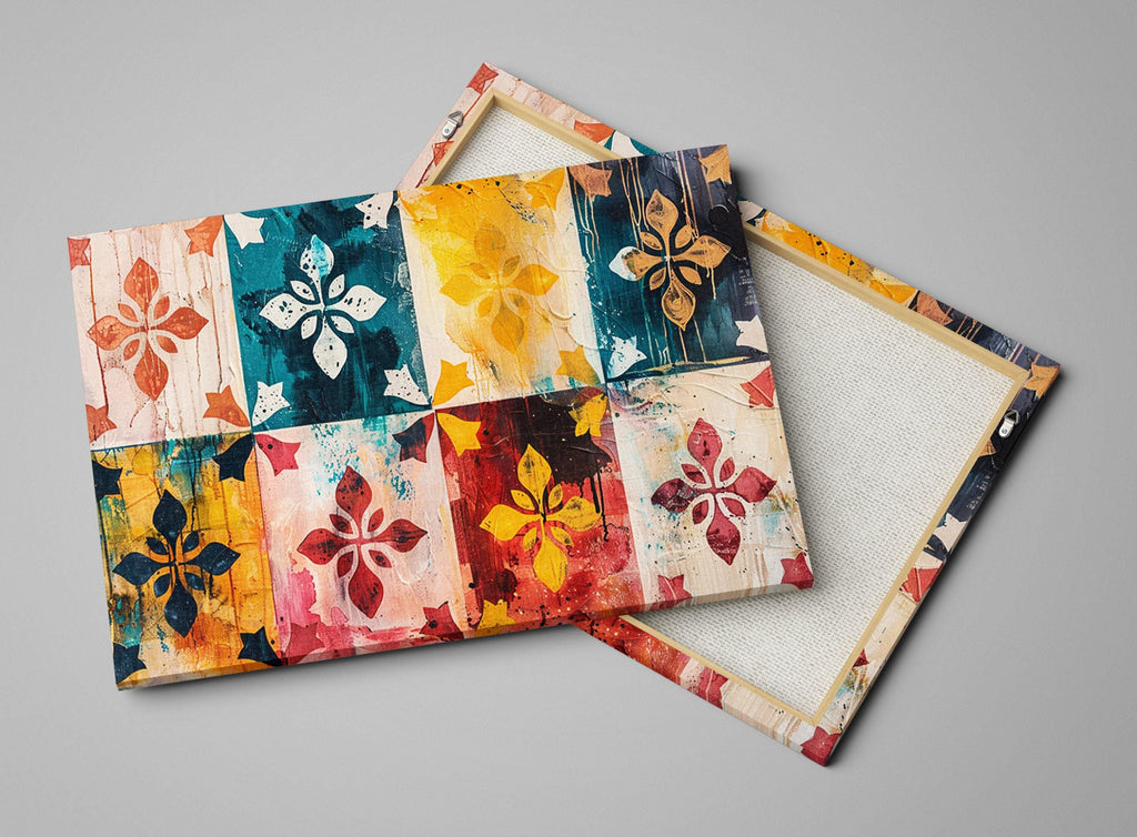 Spanish Colonial Wall Art – Rustic Wall Canvas | Extra Large Gallery Wrapped Canvas