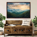 Smoky Mountain Canvas Print - Extra Large Nature Wall Art | Gallery Wrapped Canvas