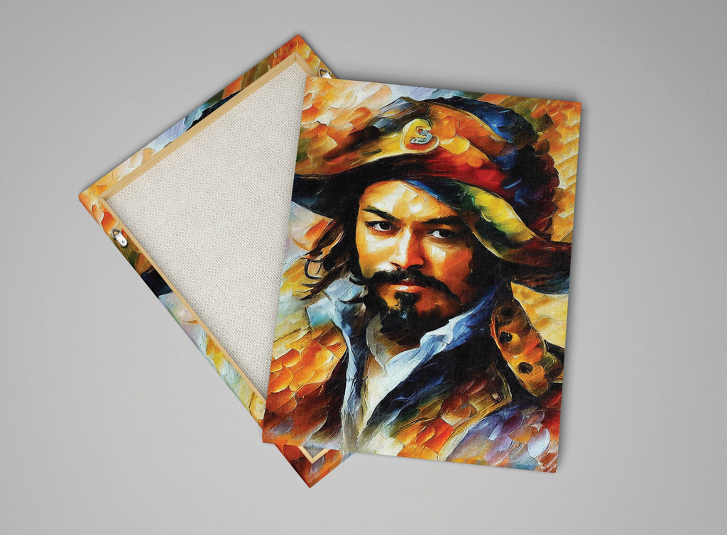 Spanish Conquistador Canvas | Oil Painting Reproduction with Vibrant Colorful Art