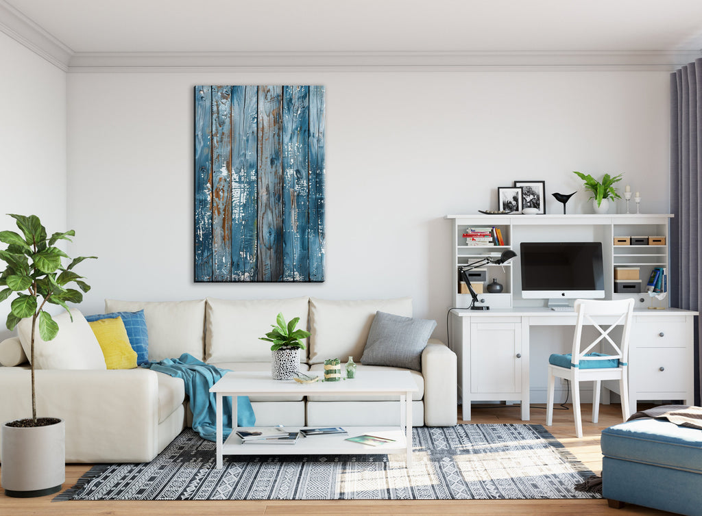Farmhouse Wall Art – Rustic Wood Canvas | Large Extra Large Canvas Art, Ready to Hang