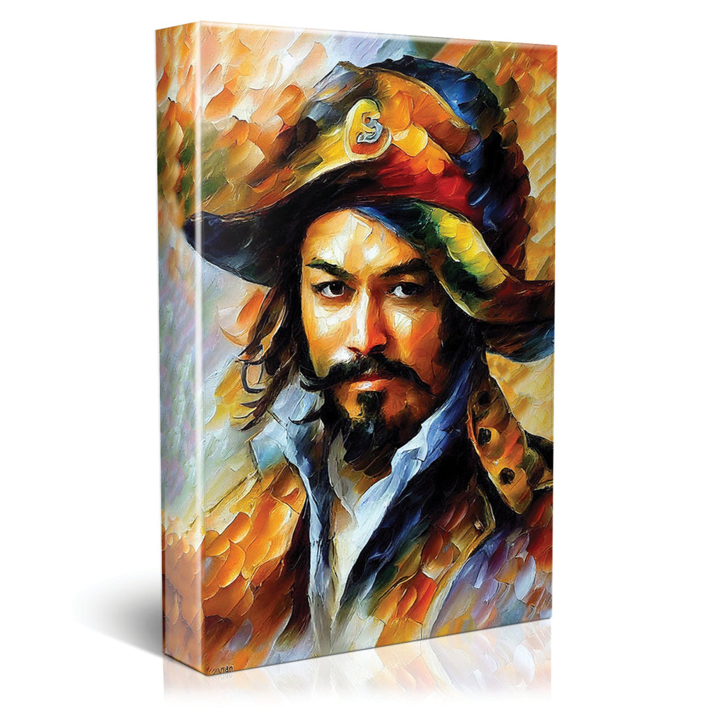 Spanish Conquistador Canvas | Oil Painting Reproduction with Vibrant Colorful Art