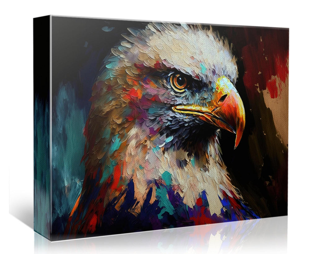 Bald Eagle Wall Art – American Eagle Canvas | Patriotic Decor, USA Wall Art
