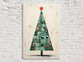 Christmas Tree Art - Extra Large Gallery Wrapped Canvas | Ready to Hang Holiday Wall Art