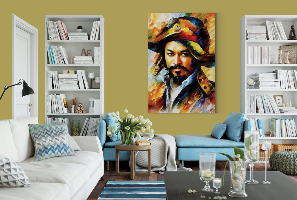 Spanish Conquistador Canvas | Oil Painting Reproduction with Vibrant Colorful Art