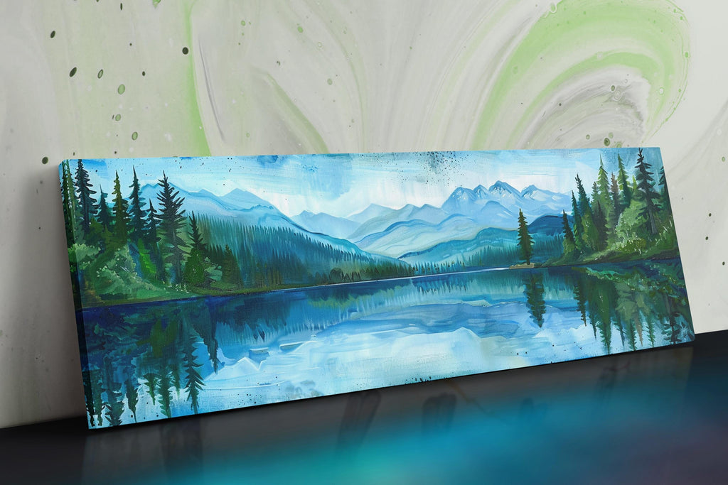 Pacific Northwest Wall Art - Panoramic Landscape Canvas, Framed or Gallery Wrapped