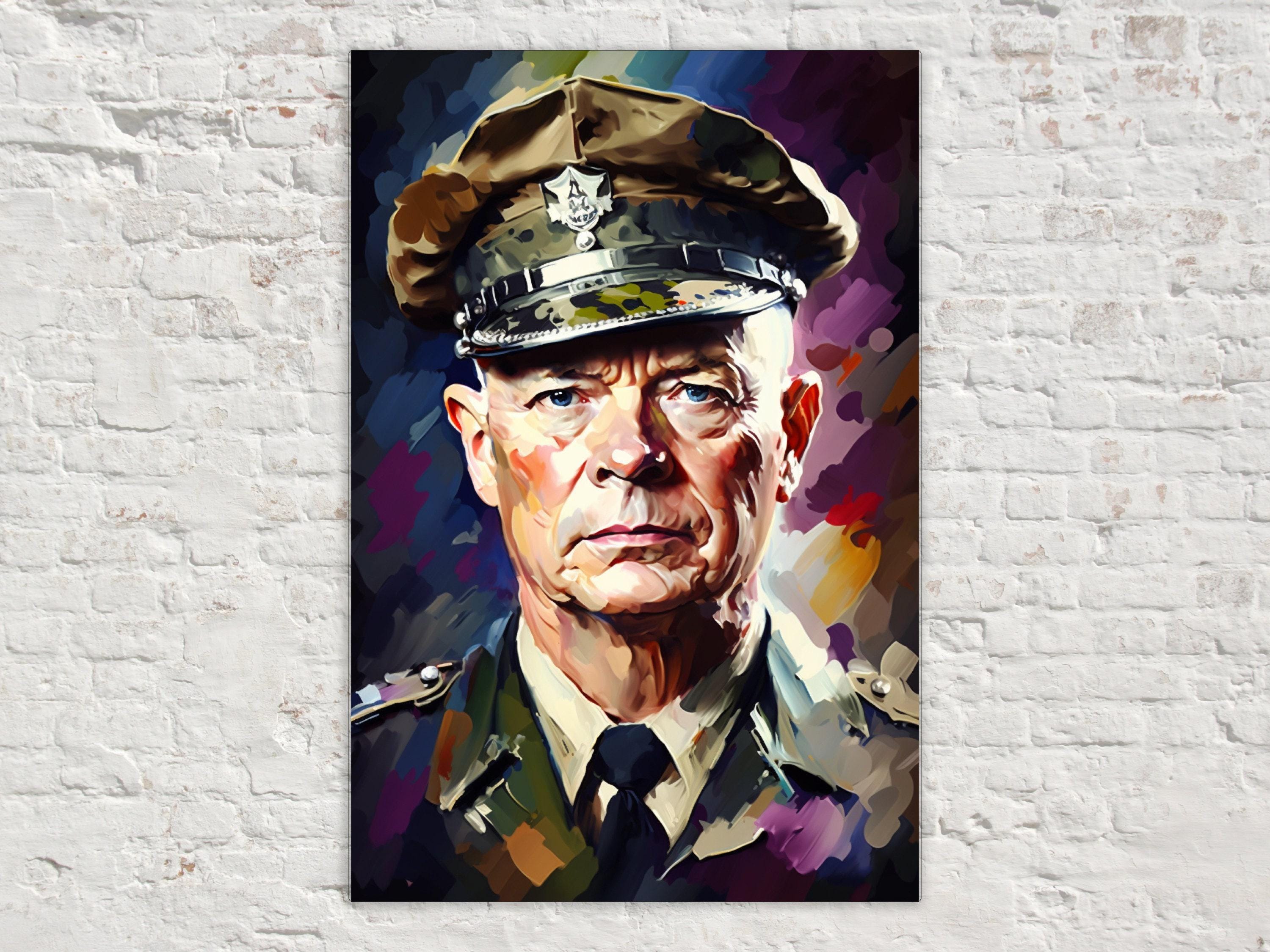Eisenhower Canvas Art - Presidential Wall Art | Gallery-Wrapped Canvas Print Ready to Hang