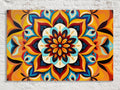 Boho Wall Art - Extra Large Gallery Wrapped Canvas | Colorful Abstract Patterned Painting