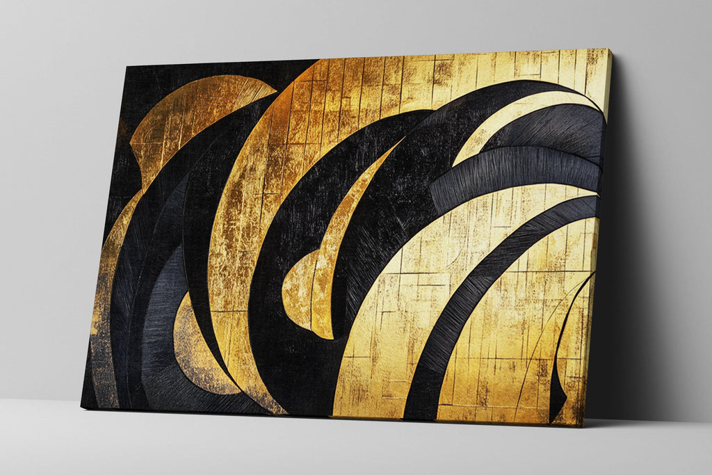 a picture of a painting on a wall