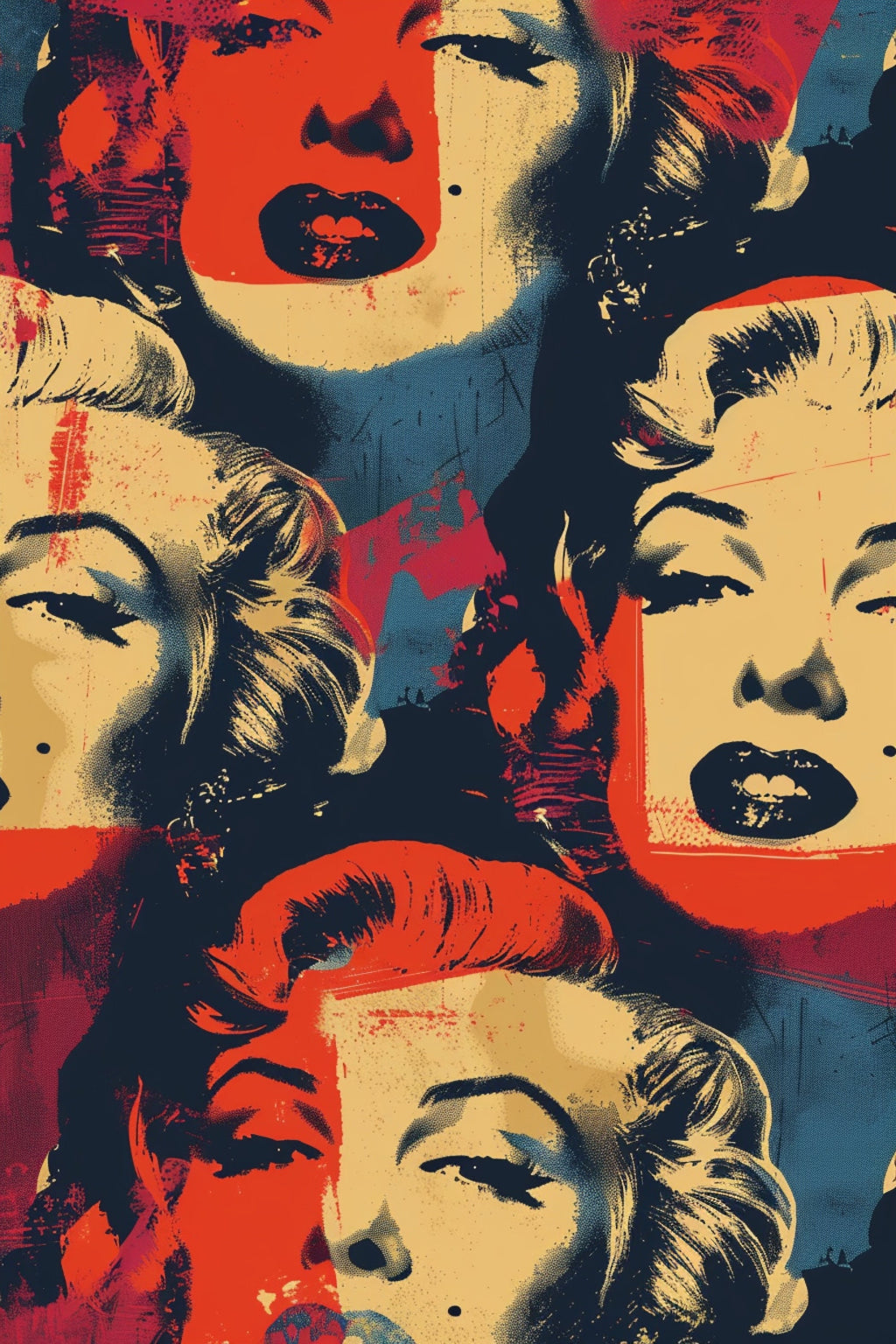 Andy Warhol Marilyn Monroe Pop Art Canvas – Extra Large Gallery Wrapped Print