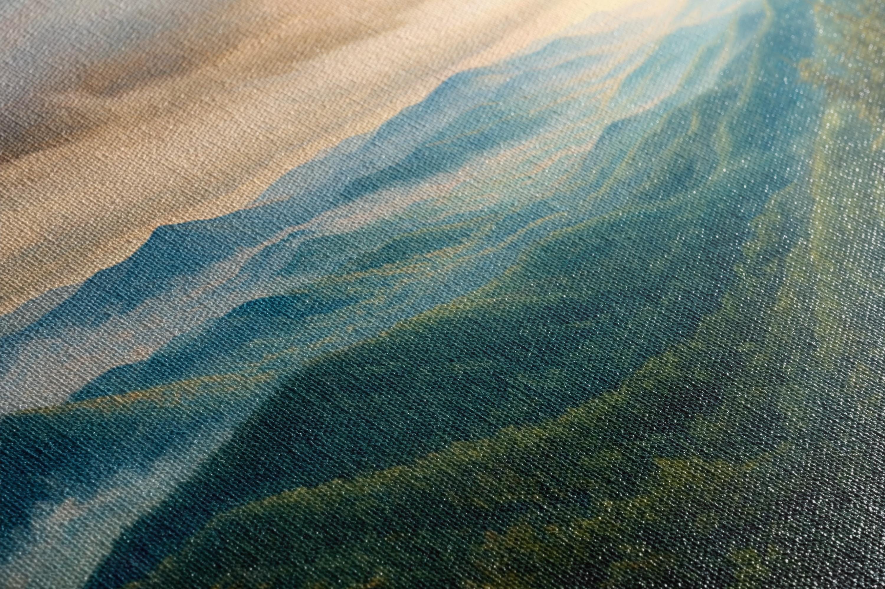 Smoky Mountain Canvas Print - Extra Large Nature Wall Art | Gallery Wrapped Canvas