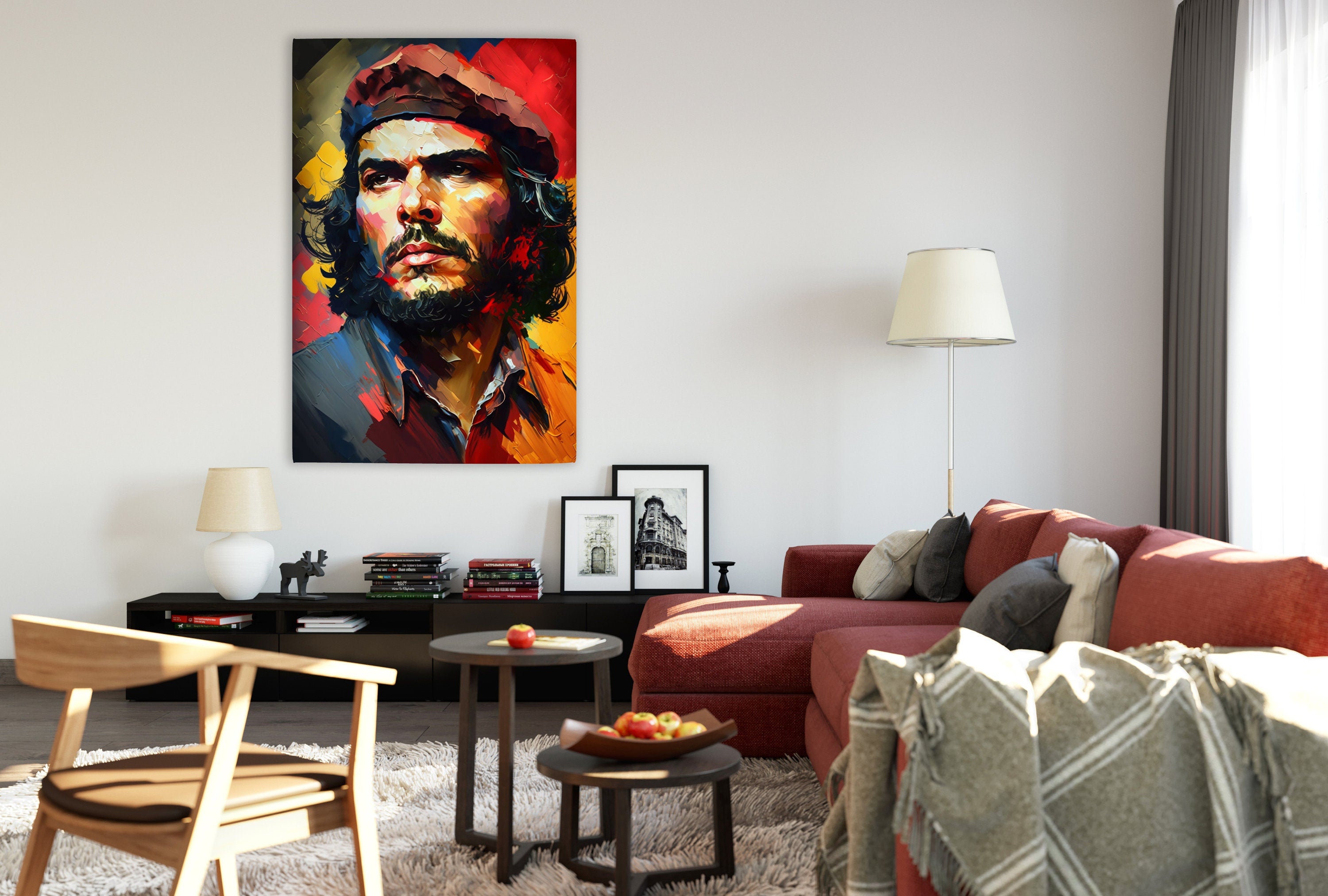 Che Guevara Wall Art – Revolutionary Canvas Print, Gallery Wrapped, Ready to Hang