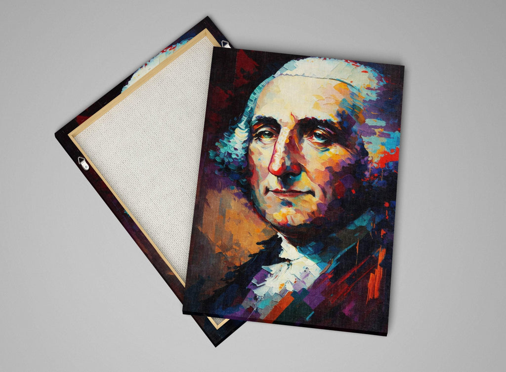George Washington Art – Large Canvas Giclee Print | American Canvas Art, Historical Wall Decor