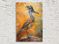 Roadrunner Canvas Art – Southwestern Wall Art | Large Gallery Wrapped Canvas Print