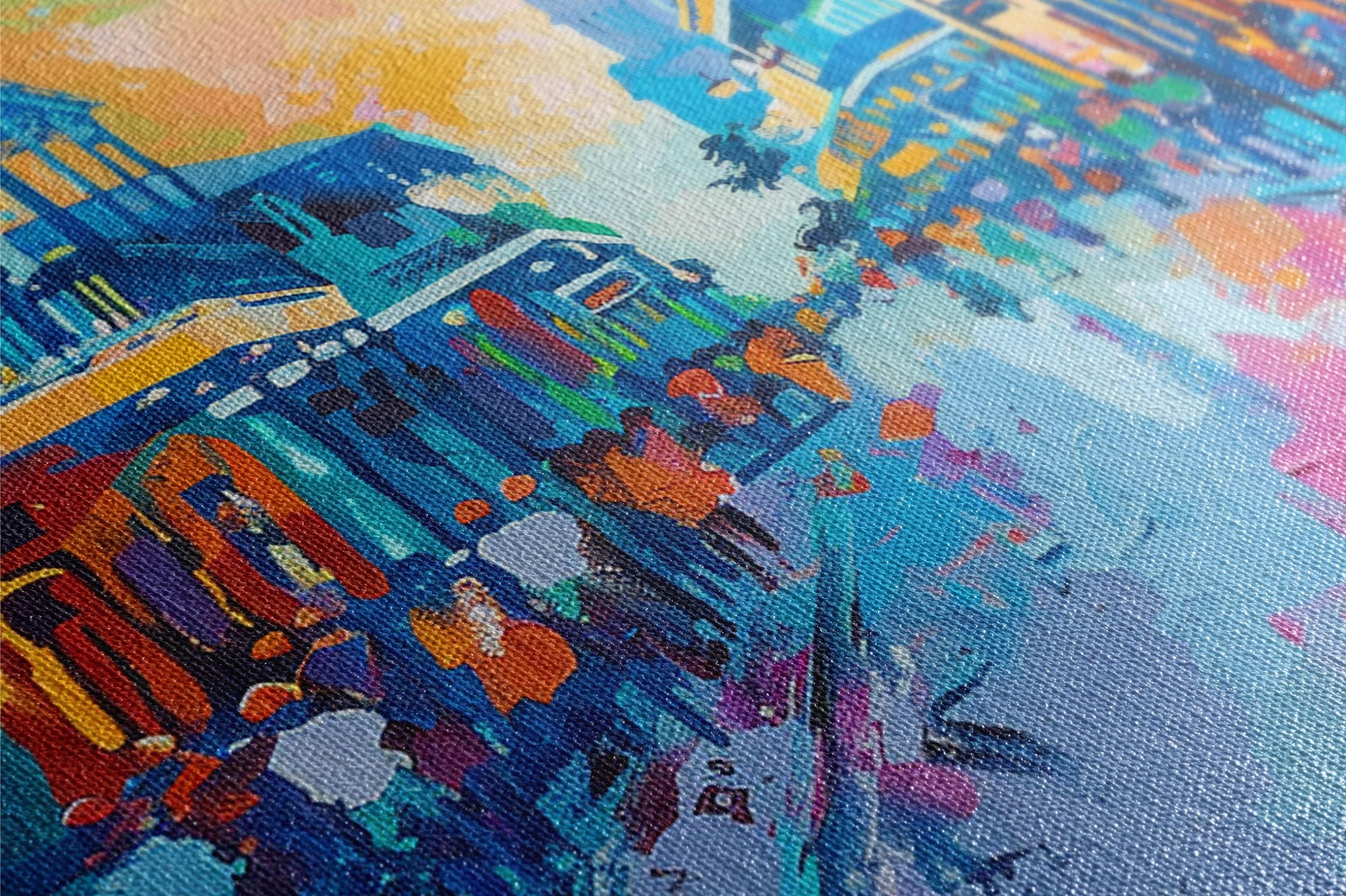 New Orleans Pop Art - Colorful Canvas Art | Gallery Wrapped Ready to Hang Print