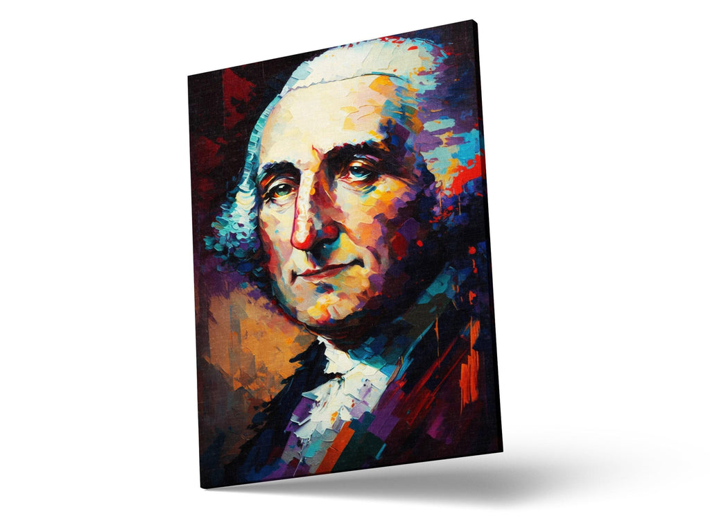 George Washington Art – Large Canvas Giclee Print | American Canvas Art, Historical Wall Decor