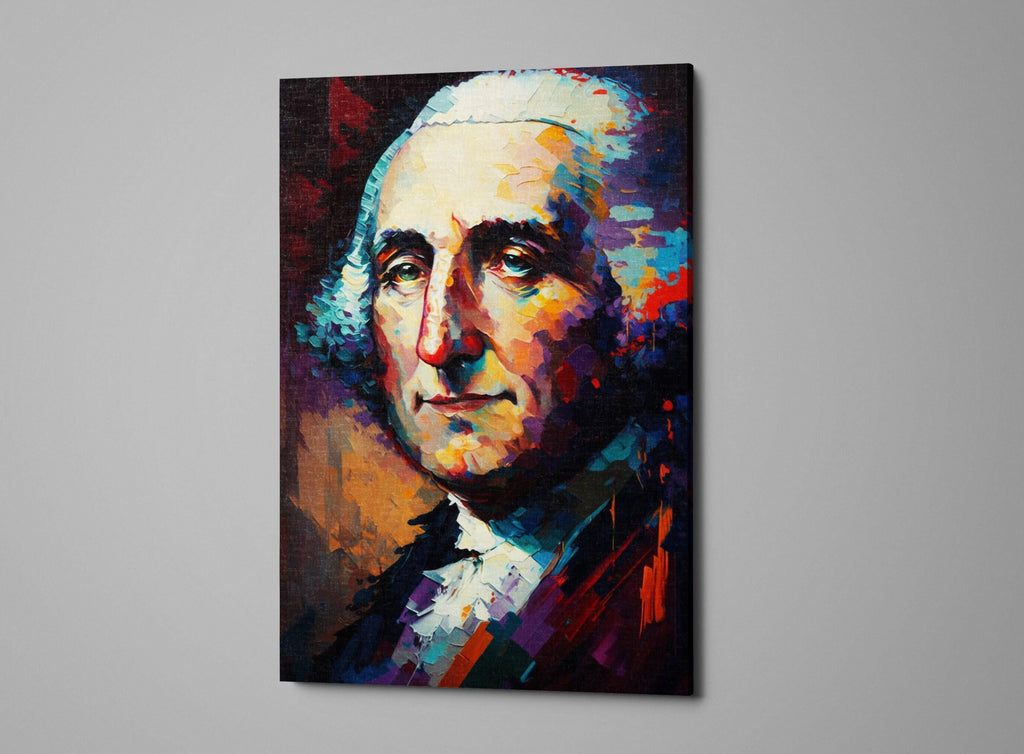 George Washington Art – Large Canvas Giclee Print | American Canvas Art, Historical Wall Decor