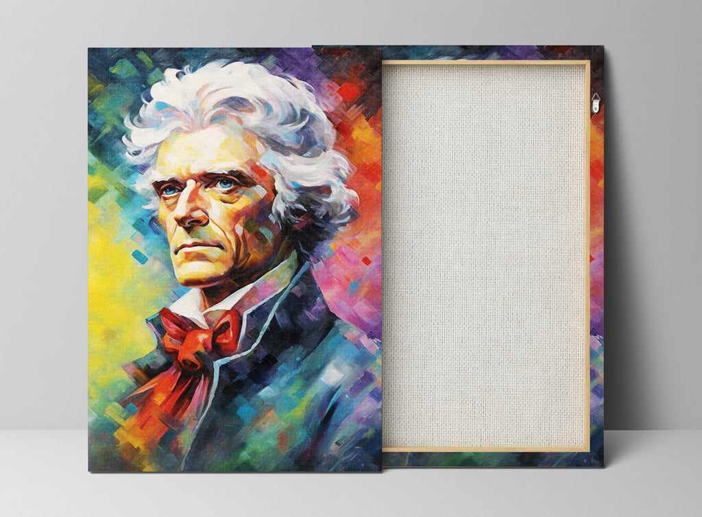 Thomas Jefferson Portrait - Founding Father Art | Gallery Wrapped Canvas Print