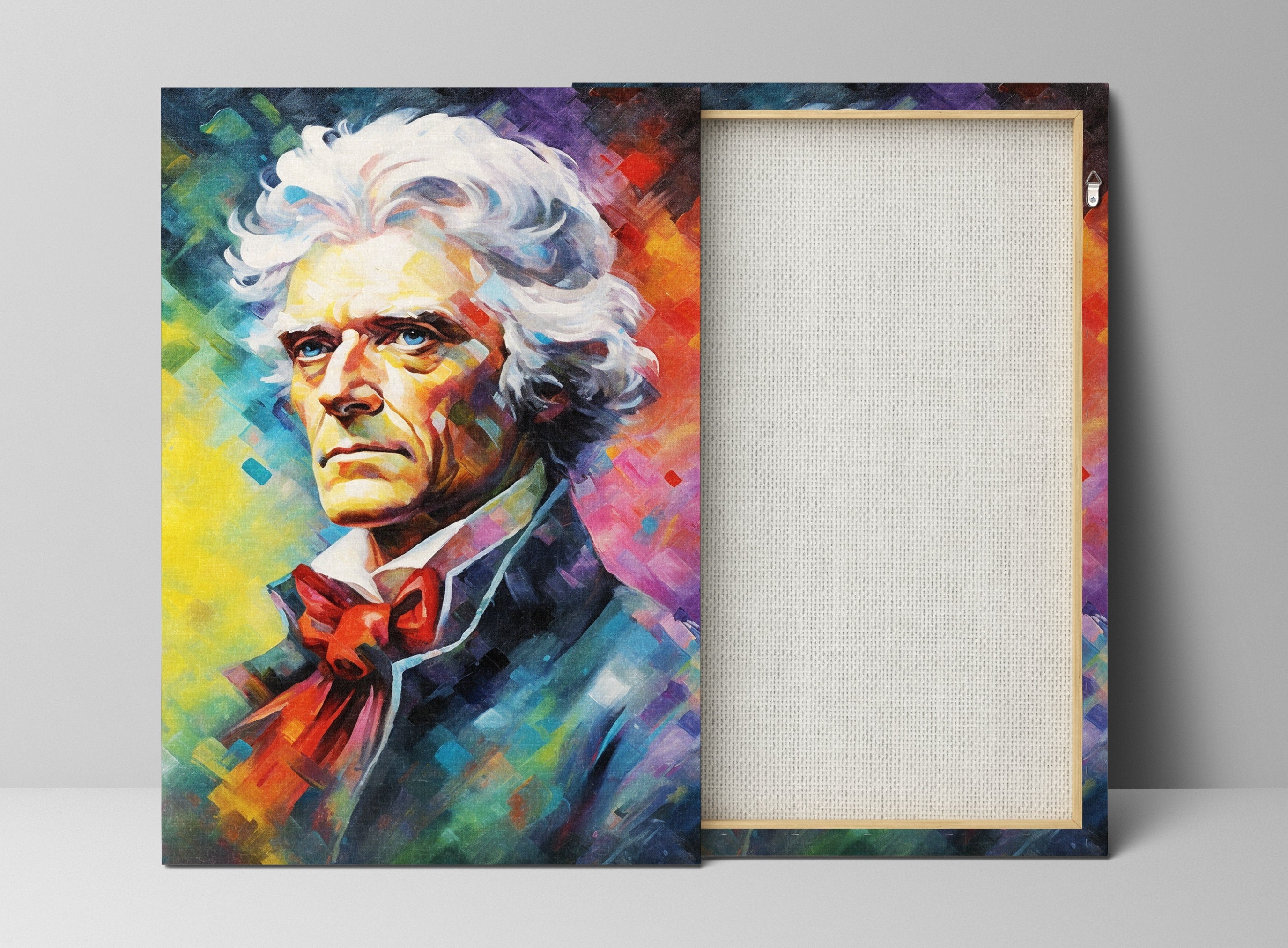 Thomas Jefferson Portrait - Founding Father Art | Gallery Wrapped Canvas Print