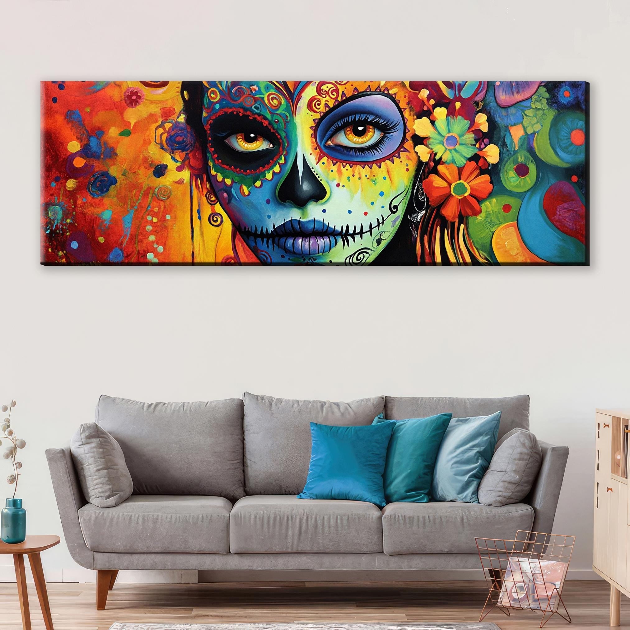 La Catrina Canvas Print - Panoramic Wall Art | Ready to Hang Gallery Wrapped