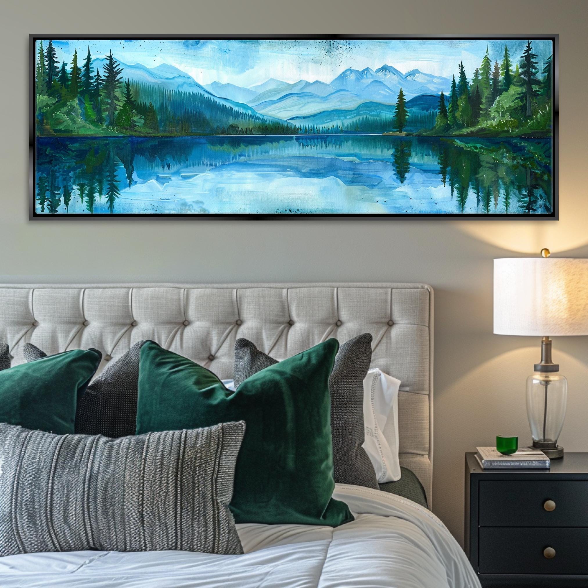 Pacific Northwest Wall Art - Panoramic Landscape Canvas, Framed or Gallery Wrapped