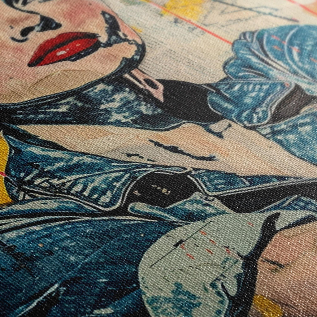 Rosie the Riveter Art - Large Canvas Wall Art | Bold Statement Inspirational Decor