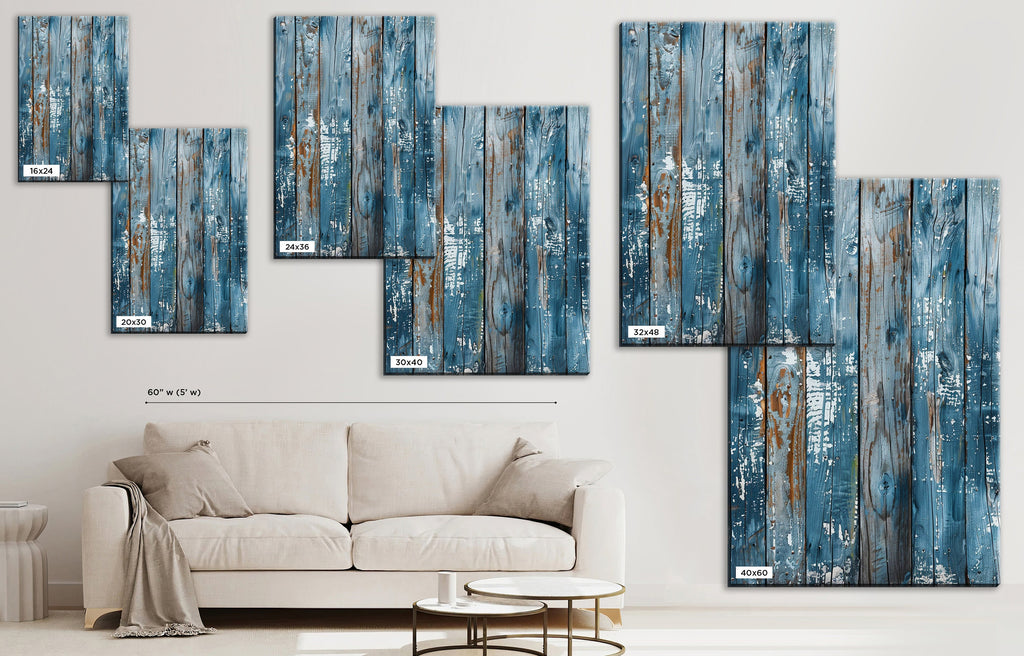 Farmhouse Wall Art – Rustic Wood Canvas | Large Extra Large Canvas Art, Ready to Hang