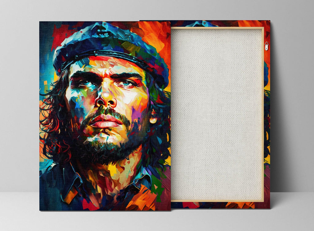 Che Guevara Portrait – Political Wall Decor | Gallery Wrapped Canvas, Ready to Hang
