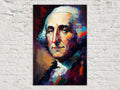 George Washington Art – Large Canvas Giclee Print | American Canvas Art, Historical Wall Decor