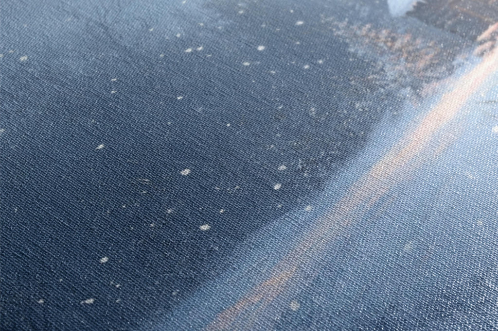 a close up of a piece of cloth with white dots on it