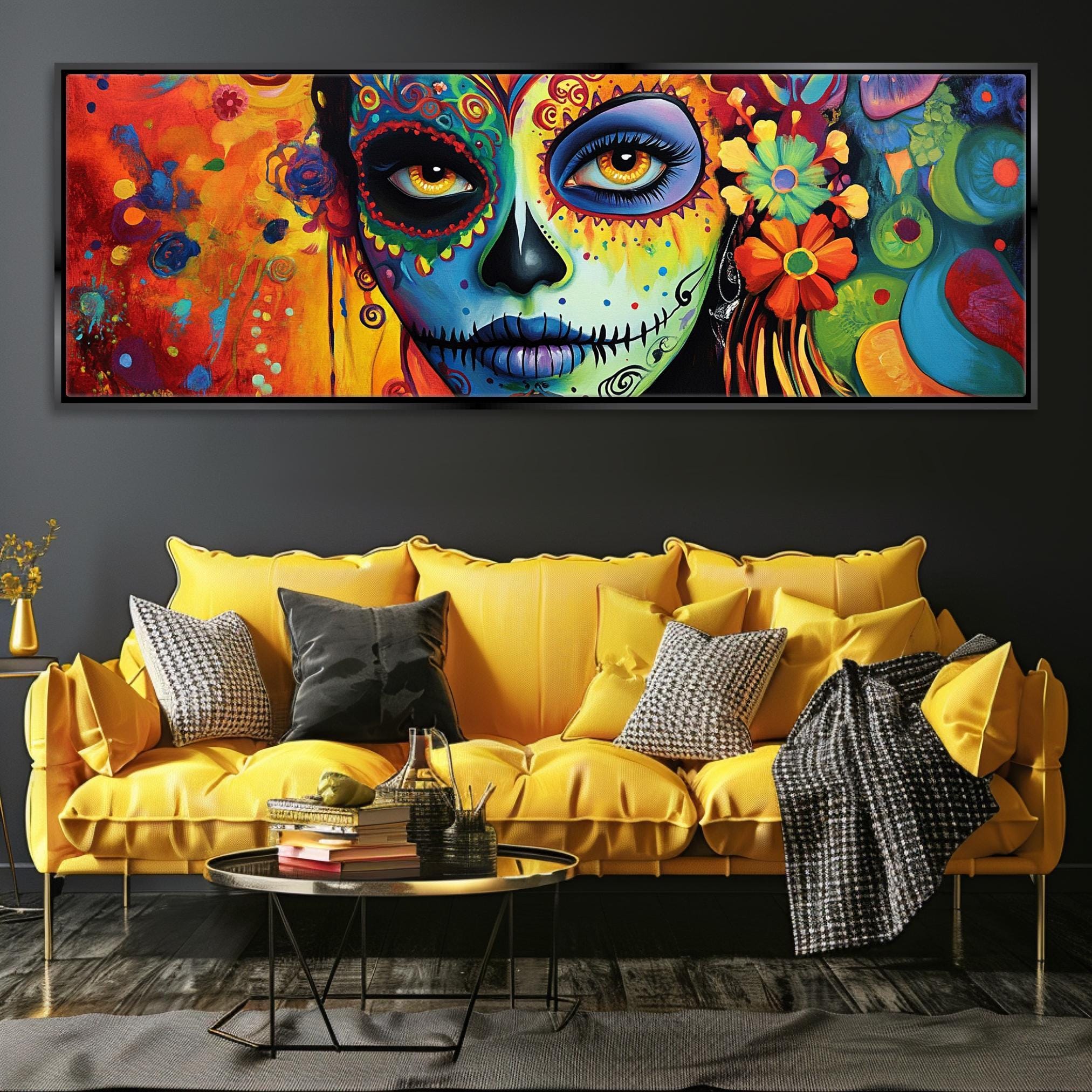 La Catrina Canvas Print - Panoramic Wall Art | Ready to Hang Gallery Wrapped