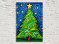 Christmas Canvas Art - Vibrant Holiday Wall Art | Gallery Wrapped Canvas Print