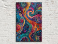 Bohemian Abstract Canvas - Large Wall Art | Gallery Wrapped Canvas, Ready to Hang