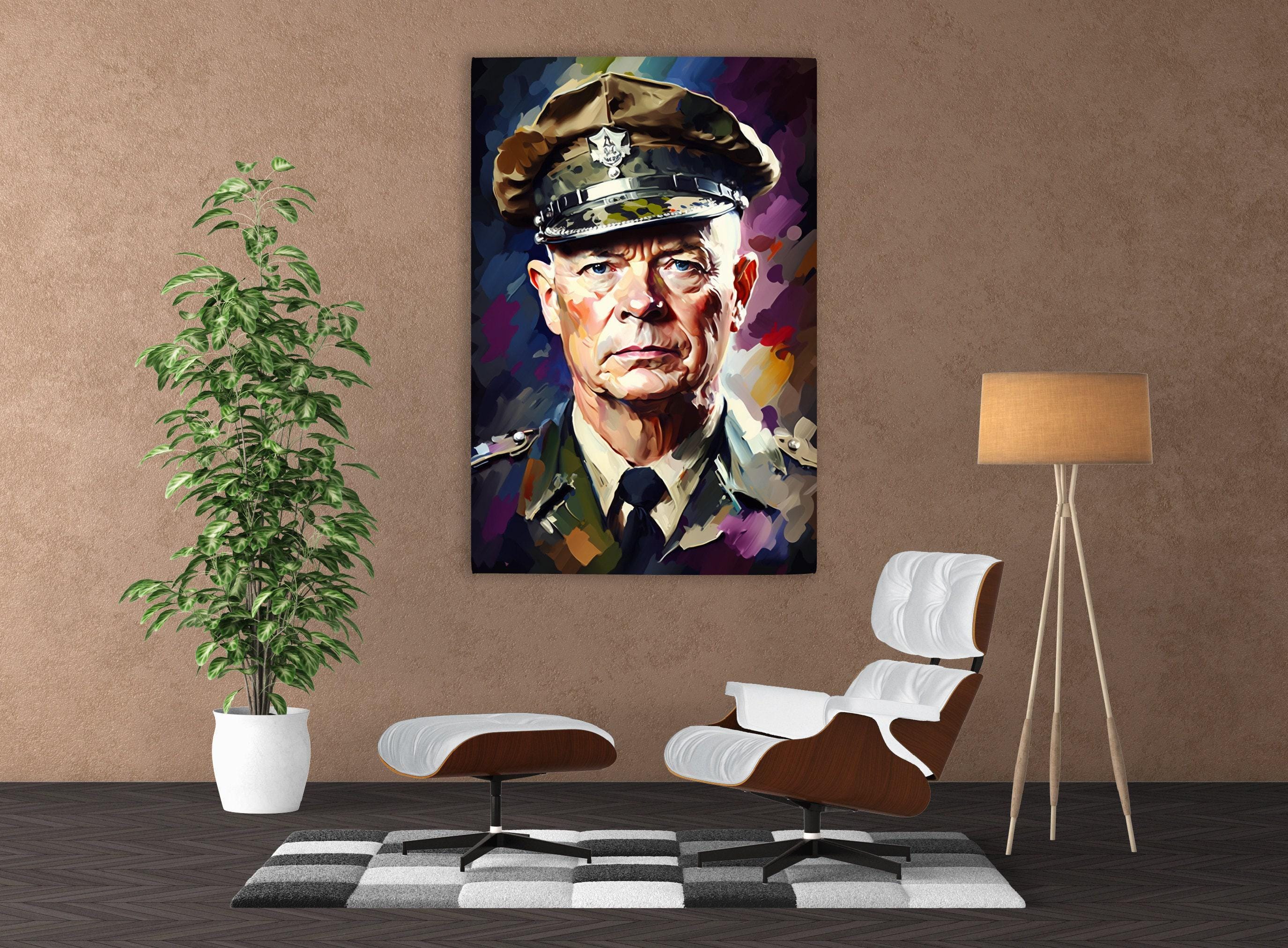 Eisenhower Canvas Art - Presidential Wall Art | Gallery-Wrapped Canvas Print Ready to Hang