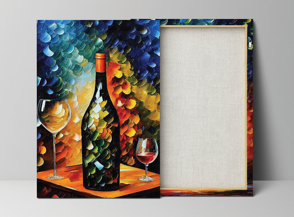 Wine Canvas Print - Vibrant Wine Art on Artist Grade Canvas with Scratch Resistant Coating