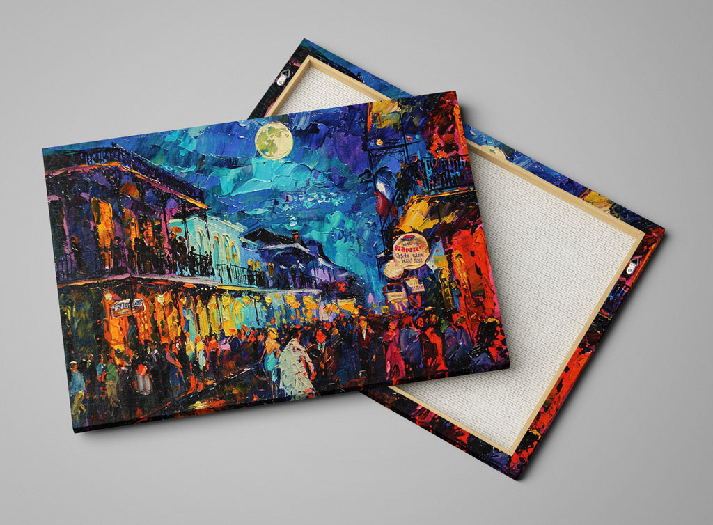 New Orleans Canvas Art – French Quarter Wall Art | Large Gallery Canvas Print