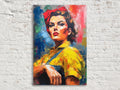 Rosie the Riveter Canvas | Iconic Feminist Wall Art - Large Empowering Print