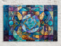 Sacred Geometry Art – Extra Large Canvas Wall Art | Gallery Wrapped Spiritual Canvas Print